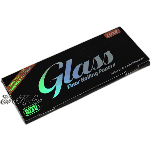 Glass Clear Glass Clear Rolling Papers King Size 40s